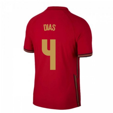 Portugal Ruben Dias 4 Domaći Nogometni Dres Euro 2020